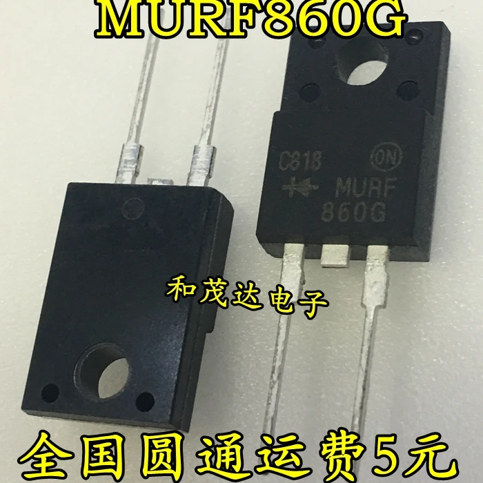 10 шт./лот MURF860G MURF860 U860 TO-220F на