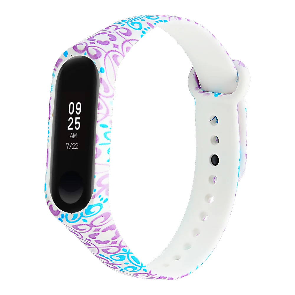 12 Водонепроницаемые ремешки для Xiaomi mi Band 3 4, аксессуары для смарт-браслета для Xiaomi mi Band 3 4, ремешок для смарт-браслета для mi band 4 3 Wrist - Цвет: 12