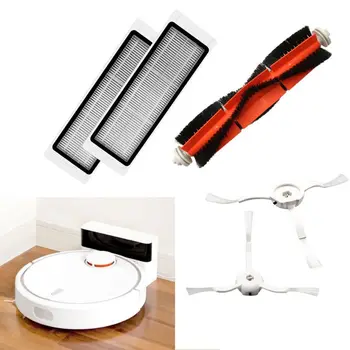 

Vacuum Cleaner Kit Main Brush Side Brush Filter Suitable for Xiaomi Roborock S50