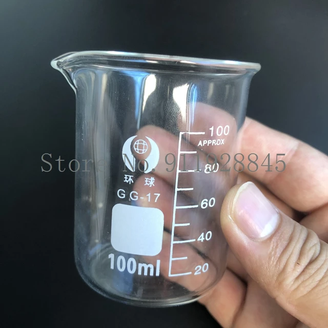 Vaso medidor de vidrio de borosilicato, transparente, digital, con marca de  garrapatas, vaso de leche de polvo líquido, taza de escala transparente