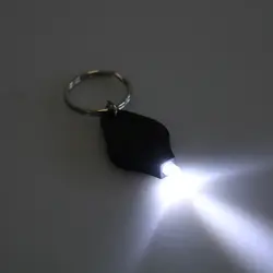 Наружный походный Аварийный ключ кольцевой светильник мини брелок Сжимаемый свет микро светодиодный фонарик