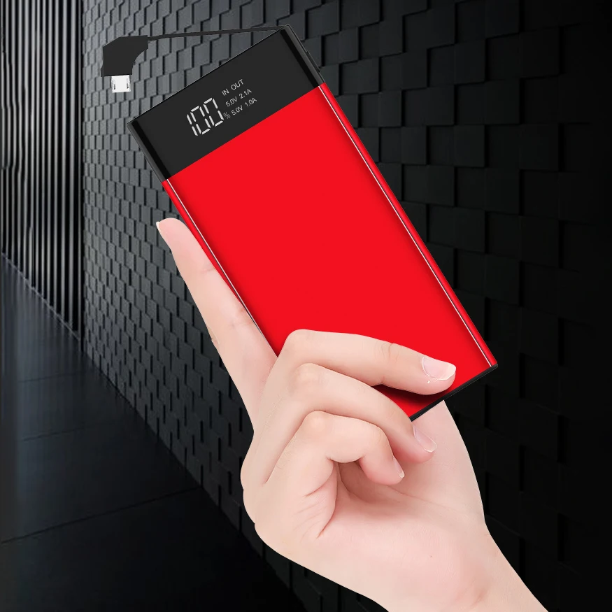 

10000mAh Power Bank for xiaomi IPhone Powerbank Fast Charging External Battery Powered Power Bank Portable tablet Charger Power