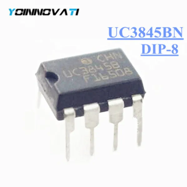 10PCS UC3845B UC3845BN DIP8 UC3845 DIP new original | Электронные компоненты и принадлежности