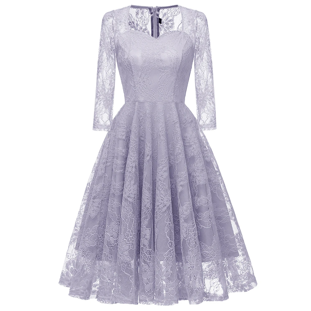 women's floral lace dress