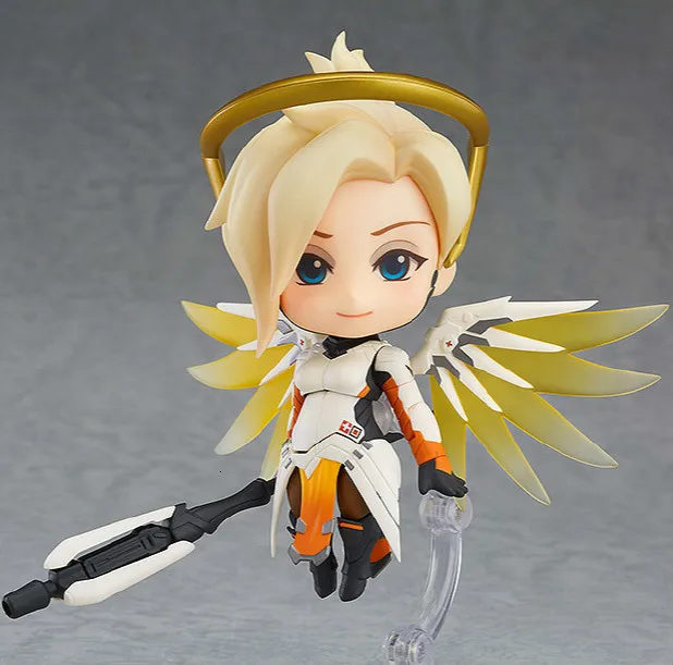 Nendoroid 790 Mercy Classic Skin Edition ПВХ Мерси фигурка Коллекционная модель кукла игрушка для детей Рождественский подарок