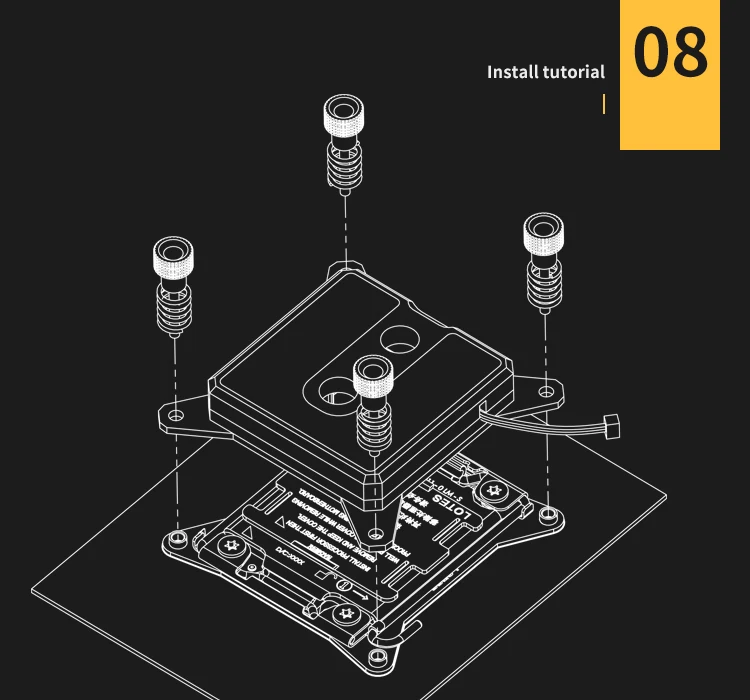 Курган процессор водного блока использовать для Intel X99 X299 разъем LGA2011 2066
