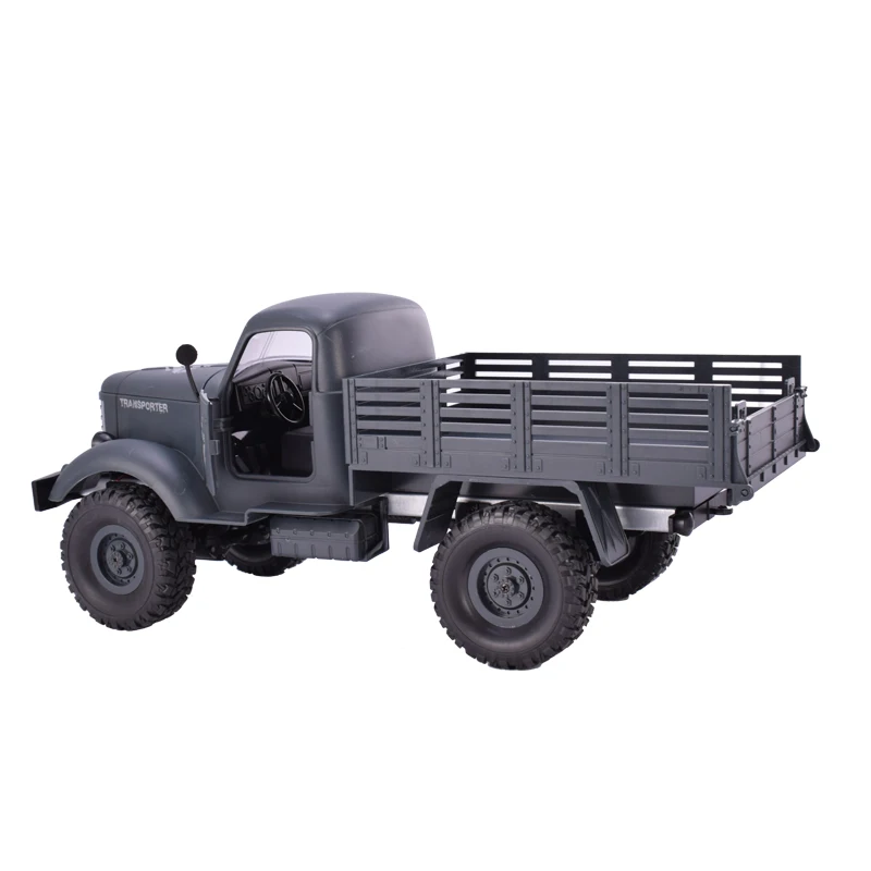 JJRC Q61 RC грузовик 1:16 2,4G 4WD внедорожный военный багажник гусеничный пульт дистанционного управления игрушки щетка мотор Дети Детские подарки игрушки для мальчиков