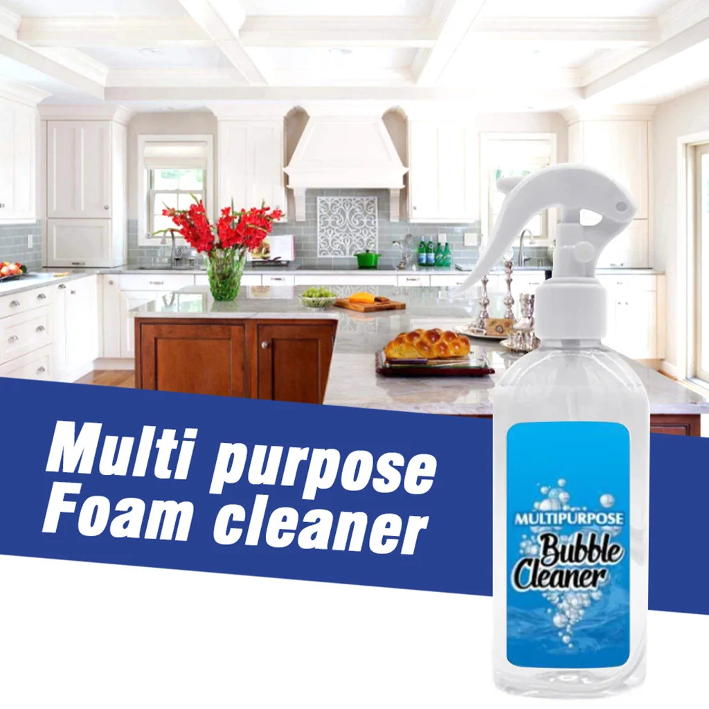 All-Purpose Cleaner Kitchen Grease Cleaner Multi-Purpose Foam Cleaner All-Purpose Bubble Cleaner Household Cleaning Chemicals