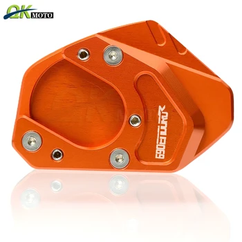 

Motorcycle Kick stand Side Stand Enlarger pad Extension Plate Pad CNC Aluminum accessories For KTM 690 ENDURO R 2009-2015