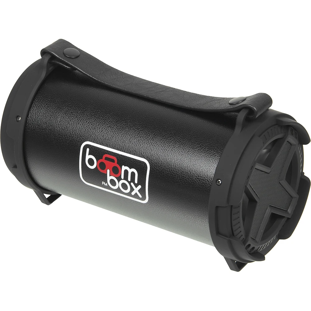 Колонка порт. Ginzzu GM-887B черный 12W 2.0 BT/3.5Jack/USB 3000mAh
