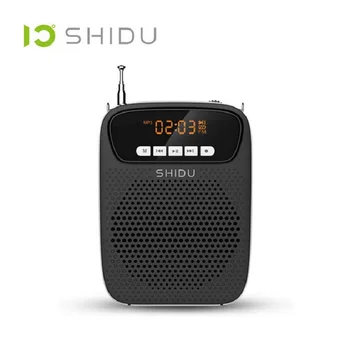 

SHIDU S278 Bluetooth Speaker Portable Aux Audio Wired Voice Amplifier FM Broadcast Microphone For Teacher Tour Guide