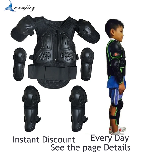 Armure de Protection Corporelle pour Motocross, pour Garçon et Fille, pour Jeune Enfant, de 1 à 1.7m, pour Ski Croate 1
