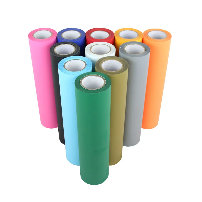 

1 sheet 10"x10"/25cmx25cm matte PU Heat Transfer Vinyl T-shirt Iron On HTV Heat Press Machine Cutting Plotter Sale