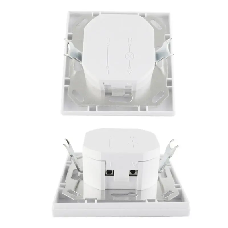 

Infrared PIR Motion Sensor Switch PVC Recessed Wall Lamp Bulb Switch On/Off