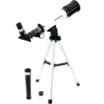 

HD F36050 Refractive 360/50mm Astronomical Telescope Outdoor Monocular Telescope Wide Angle Powerful Zoom Telescope with Tripod