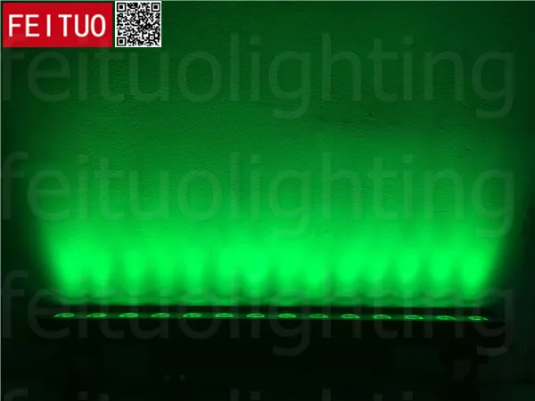 E-12pcs с чехол для наружного использования IP65 Dot 14x30w трехцветный RGB 3 в 1 светодиодный настенный светильник