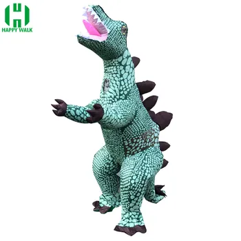 

Stegosaurus Dinosaur Inflatable Costume for Halloween Christmas Adult Outfit Cosplay Animal Purim Party Blow Up Carnival Clothes