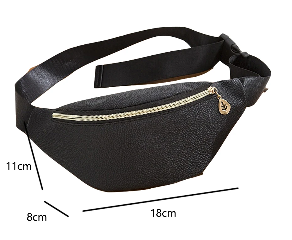 waist bag women super quality Casual Sports Purse Canvas Breast Package Messenger belt bag high quality fanny pack for women