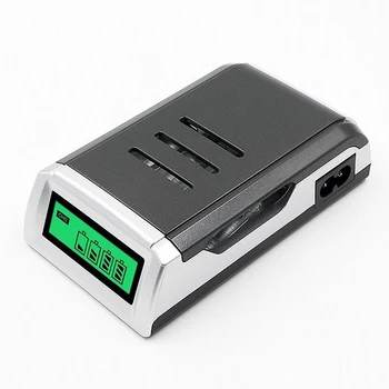 

Universal 1Pcs Smart LCD Charger EU /US /UK Plug For 9V AA AAA C D Ni-MH Ni-CD Rechargeable Batteries