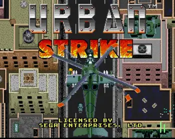 

Urban Strike Top quality 16 bit Sega MD game Cartridge for Megadrive Genesis systems
