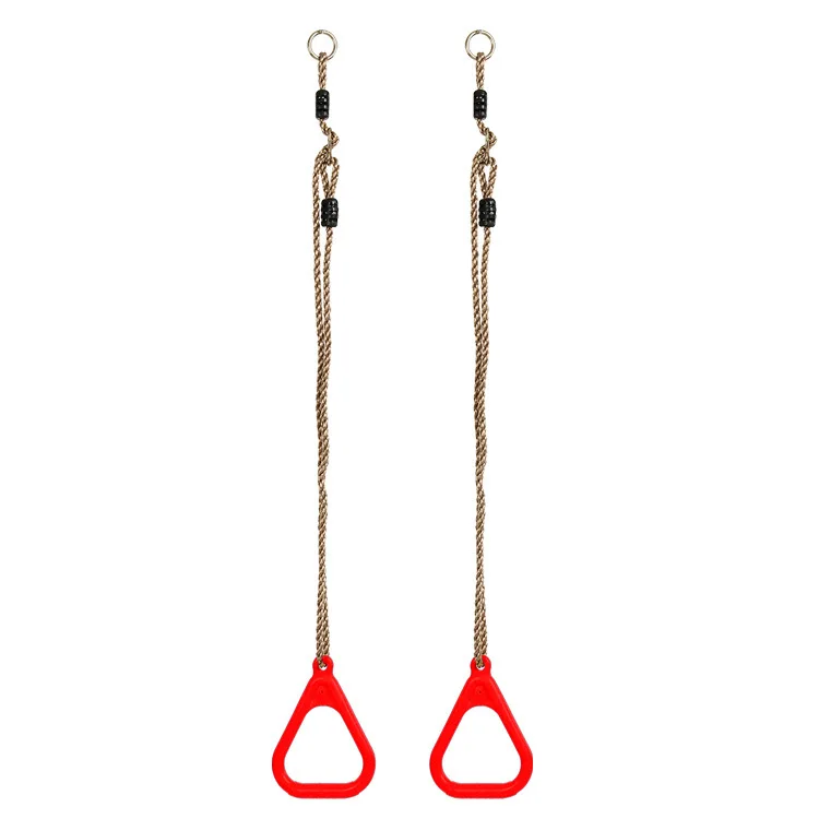 Kids Swings Rings Outdoor Playground Games Pull Ring Gym Rings For Kids Boy Girl Arm Training Pull Up Ring Sports Indoor Swing 2