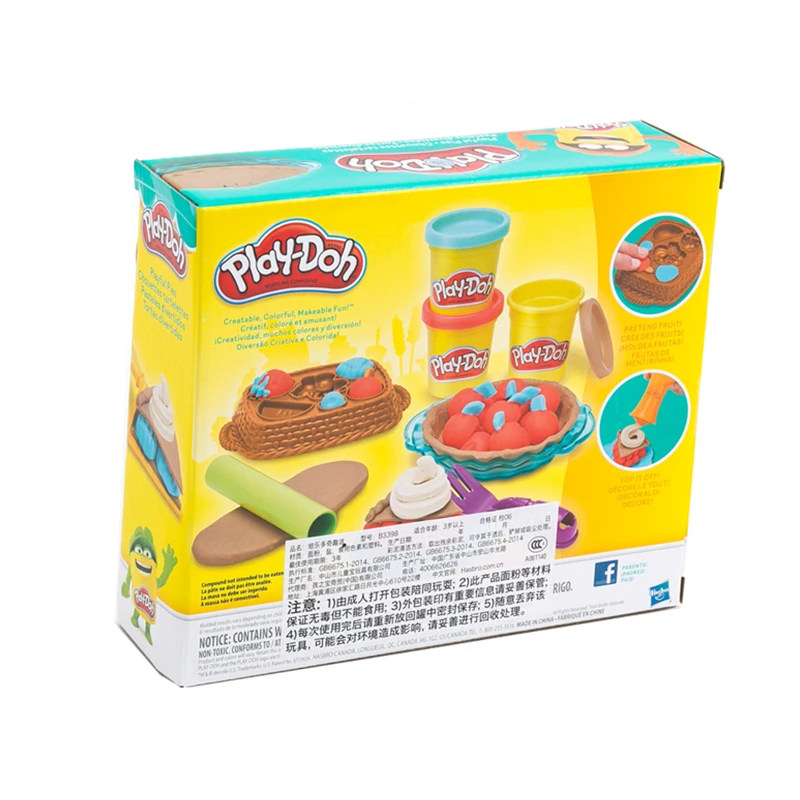 Play Doh красочные грязи Забавный пирог детская мягкая глина Плайя творческие DIY игрушки набор слизи прозрачный пушистый игровой тесто для детей