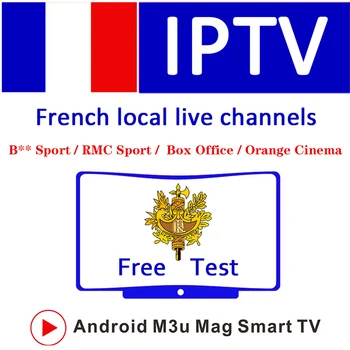 

IPTV France m3u Subscription French Netherlands DAZN RMC Sports orange Cinema Box offices for Smart TV Box Android9.0 Smart IPTV