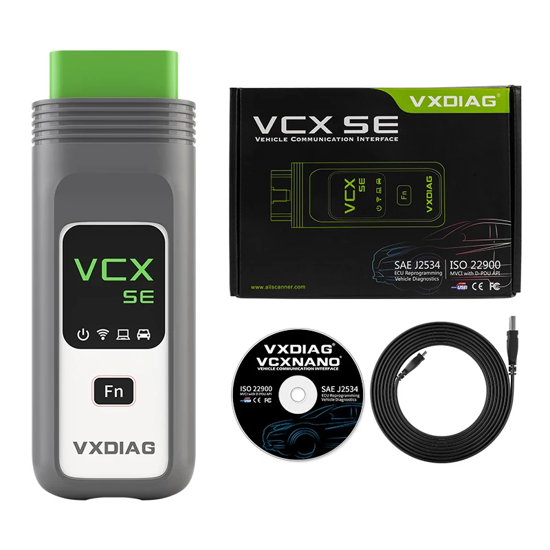 Диагностический сканер VXDIAG VCX SE DoIP для JLR SDD Wi Fi OBD2 программирование| |