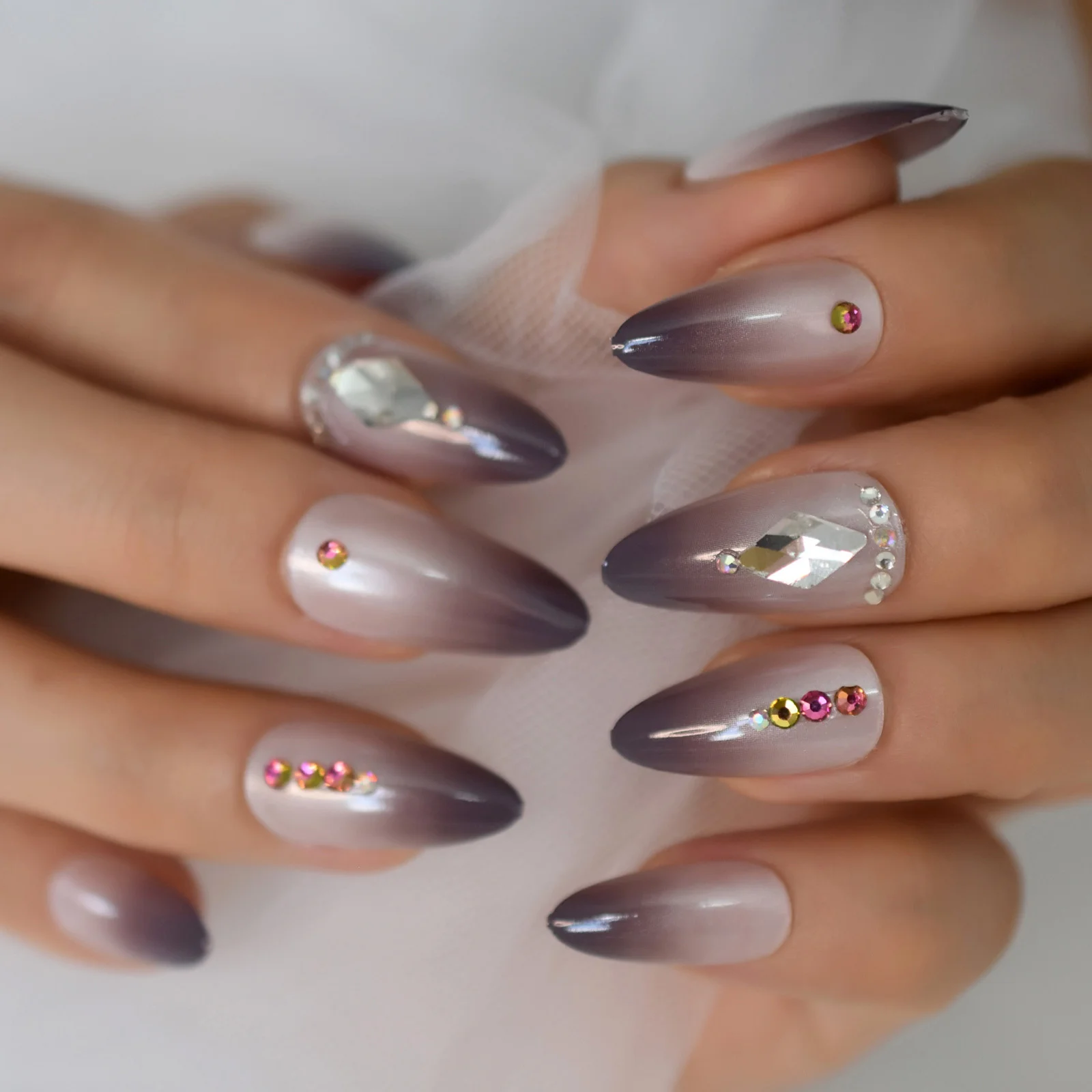 FTVOGUE 1440 Stück Kristallglas-Strasssteine SS3 - Weiß, Für Nail Art, Basteln & Deko
