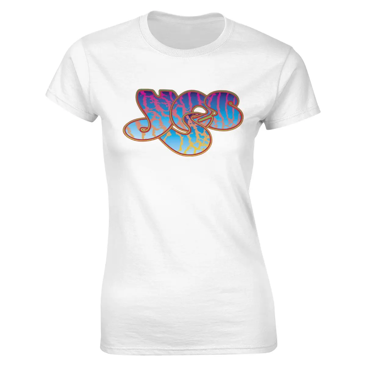 

YES Logo Progressive Rock Band Music Legend Mens Black White T-Shirt Size S-3XLMen T Shirt 100% Cotton