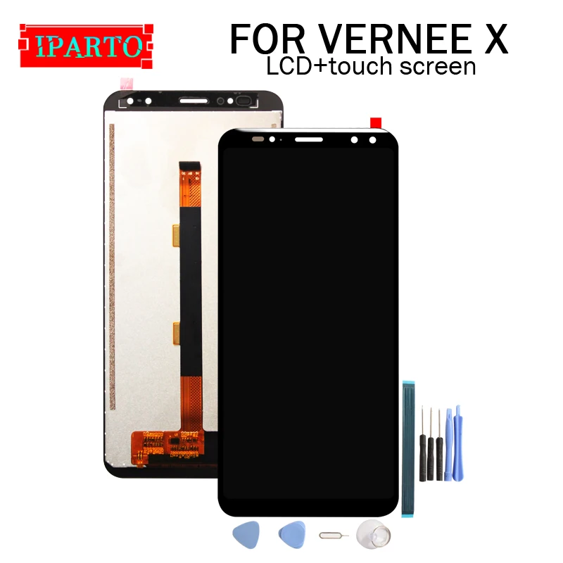 

6.0 inch VERNEE X LCD Display+Touch Screen Digitizer Assembly 100% Original New LCD+Touch Digitizer for VERNEE X+Tools