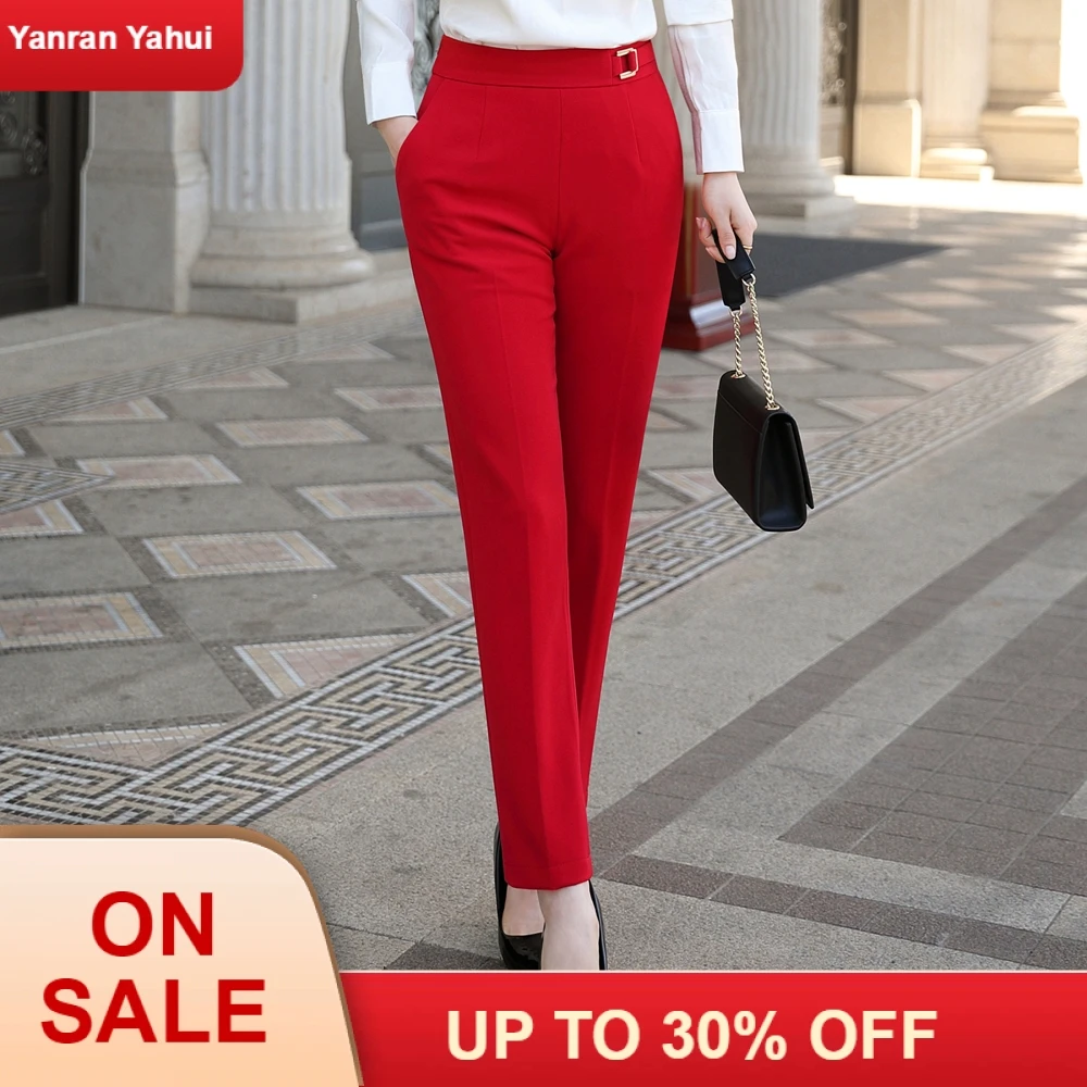

Tibbon nine-point trousers show thin and 2019 new casual trousers tools, small business clothes