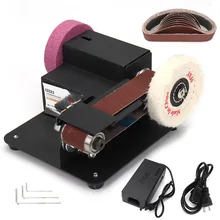 

Mini Electric Belt Sander DIY Polishing Grinding Machine Cutter Edges Sharpener Multifunctional Grinder Polishing Artifact