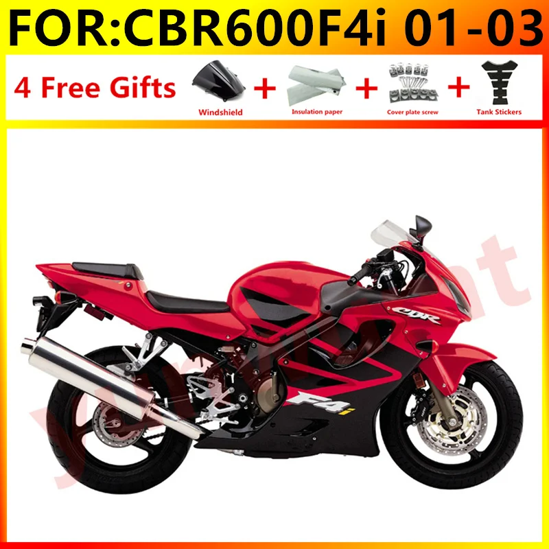Новый комплект обтекателей под давлением для HONDA CBR 600 F4i 01 02 03 CBR600 2001 2002 2003 кузова