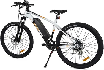 

VECOCRAFT Helios 27.5 Inch Electric Trekking Bicycle City Commuting E Bike with LCD Display 36V 10.4AH 40-80km Range