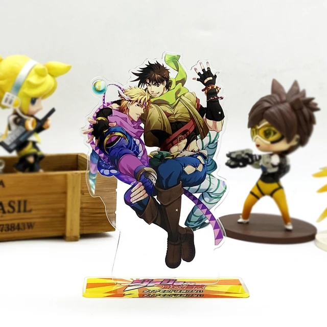 Jojo Bizarre Adventure Acrylic Stand  Acrylic Stand Figure Jojo - Anime  Figure Cute - Aliexpress