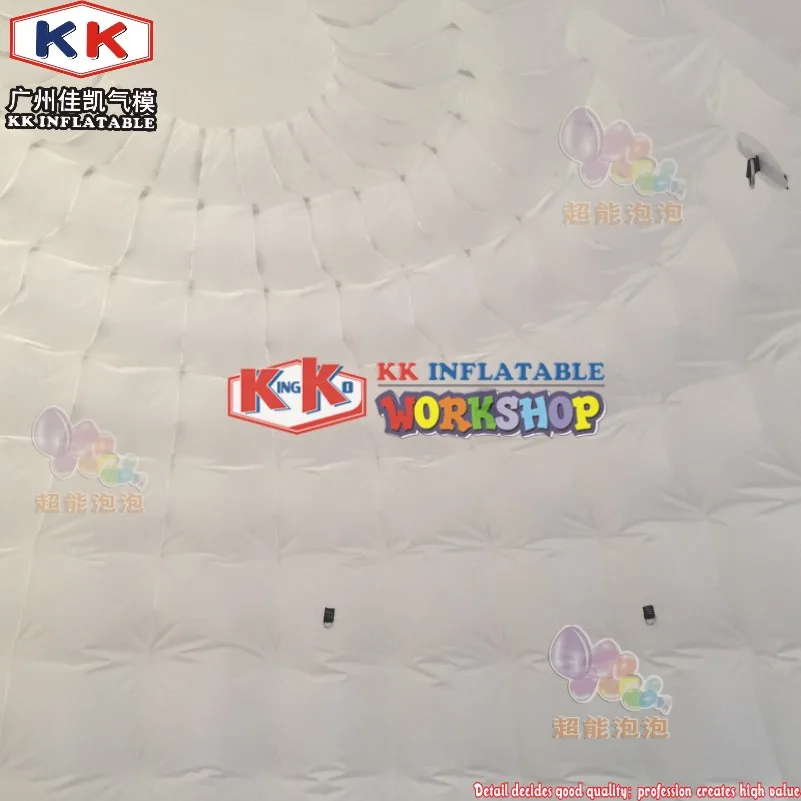 5 м белый гигантский надувной купол igloo палатка с 3 туннельным входом от надувной игровой дом igloo фабрики