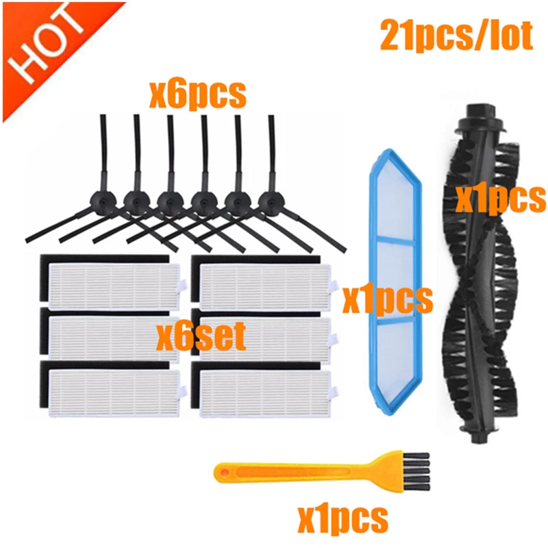 Main B Theresa Hay Accessories kit for ILIFE A4s Robot Vacuum Cleaner Parts