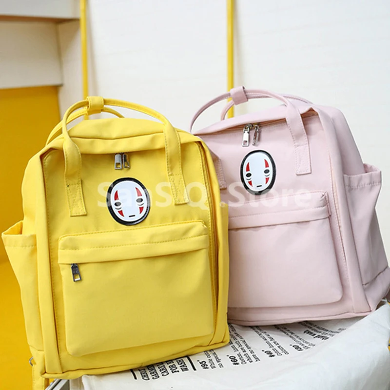 

New 2019 Women Backpack Printing Bag For Women Big Laptop School Backpack For College Student Travel Bag Mochila 2018 Yellow