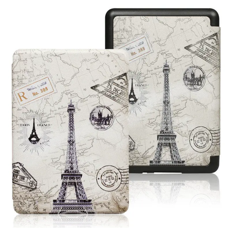 Tower Чехол для Amazon Kindle Paperwhite 4 Smart Cover для нового Kindle Paperwhite 4 чехол из полиуретановой кожи для планшета Paperwhite - Цвет: Tower