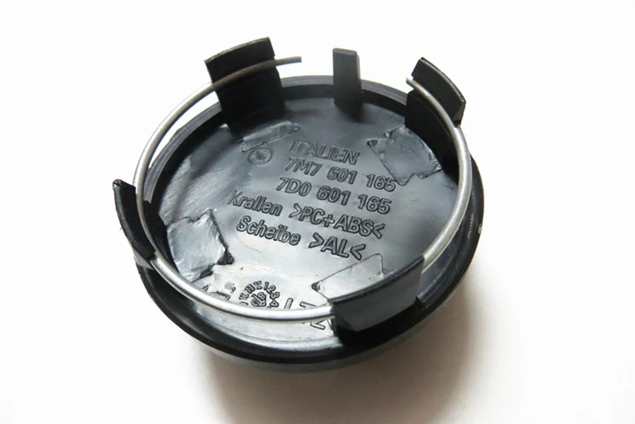 

20pcs 55mm 65mm 75mm black car wheel center cap hub caps covers badge emblem for 3B7601171 3B7 601 171 Car styling