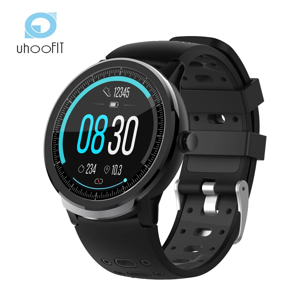 

Uhoofit S10 Pro men sport Smart Watch all round screen clock Heart Rate Blood Pressure tracker women Smartwatch for IOS Android