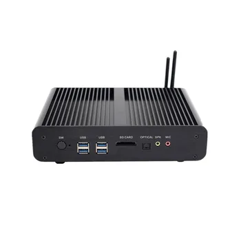 

Mini Computer Cases Aluminum Chassis Desktop Mainframe with Usb 3.0 Port for Game Chassis Diy Mini Pc Itx Case