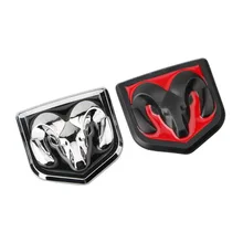 *#Best Price 3D Car Metal Head Grill Tailgate Ram Head Sticker Emblem Skull Decorative Stylish For Dodge Ram Caliber Car Sticker Accessories *#Best Price 3D Car Metal Head Grill Tailgate Ram Head Sticker Emblem Skull Decorative Stylish For Dodge Ram Caliber Car Sticker Accessories