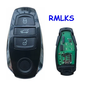 

RMLKS 3 Button Replacement Smart Card Remote Key Fob 315/ 433/ 868MHz ID46/ 7953 Chip for Volkswagen T*ouareg 2010-2014 Keyless