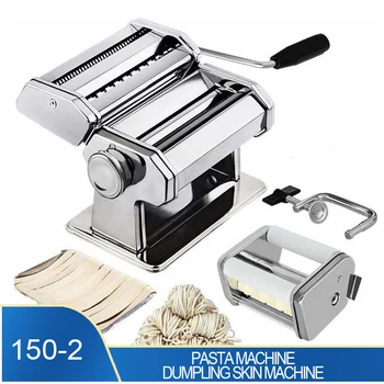 

Stainless Steel Blade Noodle Machine Manual Noodle Machine Spaghetti Noodle Knife Manual Multi-function Dumpling Skin Machine