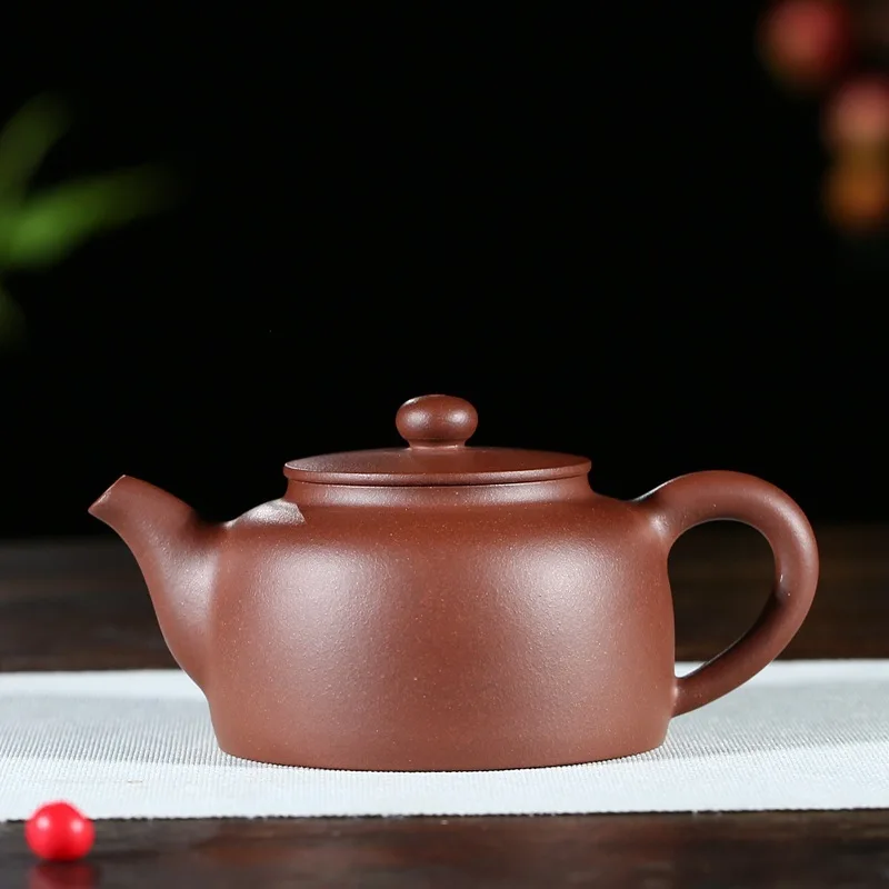 

2603 famous handmade deserves to straight recommended Lu Xiaowei manual 200 ml of purple clay teapot tea set on sale