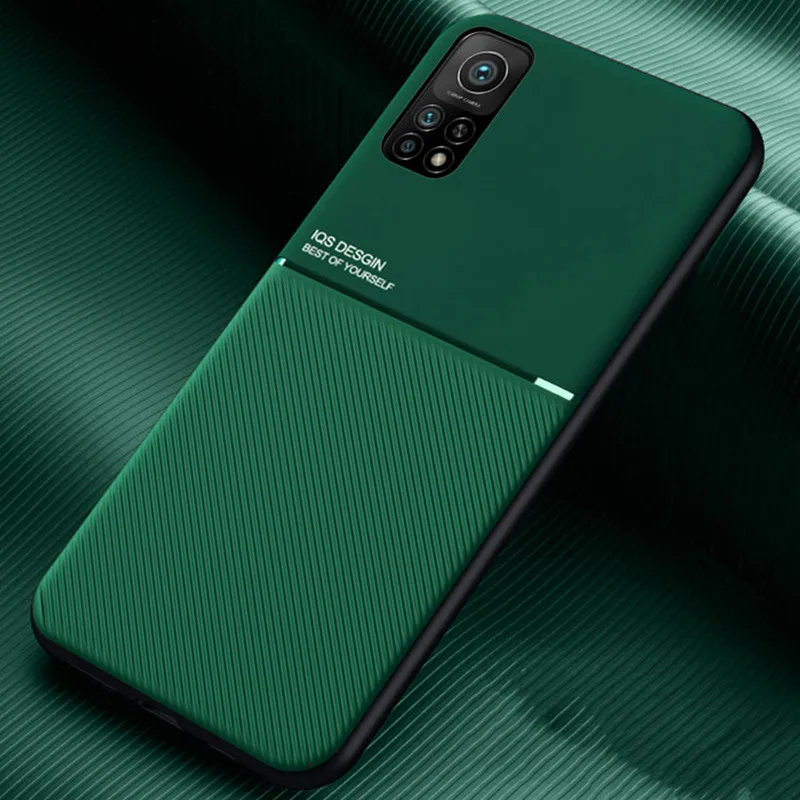 Чехол для Xiaomi Mi 10 T Lite 5G, роскошный магнитный автомобильный держатель, пластина, чехол для Mi Note 10, 10 T Pro, Mi 10 T, Mi10T Pro, Mi10, кожаный чехол