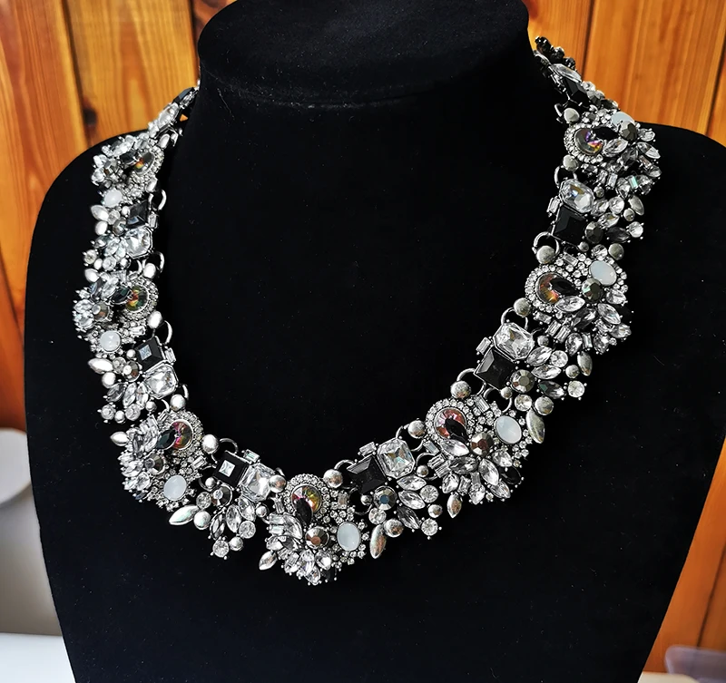Ювелирное ожерелье с бусинами, 2 цвета, модные аксессуары N2176