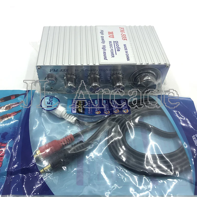Аркадная игра FM 555 12V 2A мини HIFI стерео усилитель для Аркада JAMMA MAME машинные